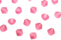 Бусины биконусы хрустальные 5мм, цвет ROSE MATT, 750-025, 10шт