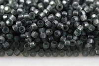 Бисер японский TOHO круглый 8/0 #0009F светло-серый, матовый прозрачный, 10 грамм