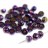 Бусины Hill beads 8мм, отверстие 0,5мм, цвет 23980/21495 фиолетовый ирис, 722-023, около 10г (около 26шт) - Бусины Hill beads 8мм, отверстие 0,5мм, цвет 23980/21495 фиолетовый ирис, 722-023, около 10г (около 26шт)