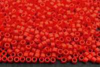 Бисер японский MIYUKI Delica цилиндр 11/0 DB-0757 светлый сиам, матовый непрозрачный, 5 грамм