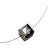 Бусина куб Swarovski 5601 #001 SINIB 8мм Silver Night B, 5601-8-001-555, 1шт - Бусина куб Swarovski 5601 #001 SINIB 8мм Silver Night B, 5601-8-001-555, 1шт