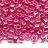 Бисер японский TOHO круглый 6/0 #0785 хрусталь/ярко-розовый радужный, окрашенный изнутри, 10 грамм - Бисер японский TOHO круглый 6/0 #0785 хрусталь/ярко-розовый радужный, окрашенный изнутри, 10 грамм