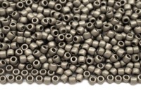 Бисер японский TOHO круглый 11/0 #0566 античное серебро, матовый металлизированный, 10 грамм