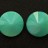 Риволи Matubo 12mm Czech Glass, цвет RV030 Turquoise, 12-RV030, 1шт - Риволи Matubo 12mm Czech Glass, цвет RV030 Turquoise, 12-RV030, 1шт