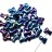 Бусины Tee beads 2х8мм, отверстие 0,5мм, цвет 23980/21435 синий ирис, 730-019, 10г (около 50шт) - Бусины Tee beads 2х8мм, отверстие 0,5мм, цвет 23980/21435 синий ирис, 730-019, 10г (около 50шт)