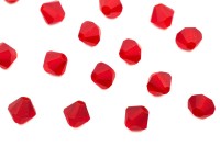 Бусины биконусы хрустальные 5мм, цвет LIGHT SIAM MATT, 750-023, 10шт