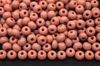 Бисер чешский PRECIOSA круглый 6/0 22m06 матовый пыльная роза, PermaLux, 50г