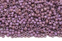 Бисер японский MIYUKI Delica цилиндр 11/0 DB-1066 вереск, матовый металлизированный, 5 грамм