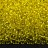 Бисер японский MIYUKI круглый 15/0 #0006 желтый, серебряная линия внутри, 10 грамм - Бисер японский MIYUKI круглый 15/0 #0006 желтый, серебряная линия внутри, 10 грамм