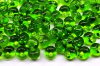 Бисер японский TOHO Magatama 4мм #0007 перидот, прозрачный, 5 грамм