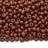 Бисер чешский PRECIOSA круглый 6/0 16А19М матовый коричневый непрозрачный, 50г - Бисер чешский PRECIOSA круглый 6/0 16А19М матовый коричневый непрозрачный, 50г