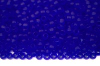 Бисер японский TOHO круглый 8/0 #0942F сапфир, матовый прозрачный, 10 грамм