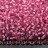 Бисер чешский PRECIOSA круглый 10/0 38394 прозрачный, розовая линия внутри, 1 сорт, 50г - Бисер чешский PRECIOSA круглый 10/0 38394 прозрачный, розовая линия внутри, 1 сорт, 50г