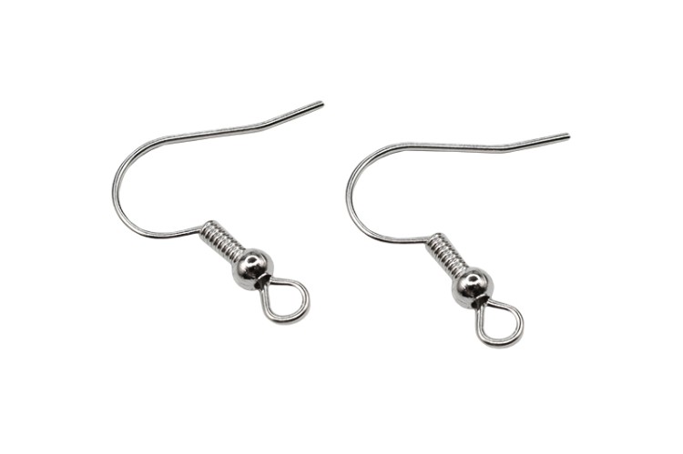 Швензы-крючки 17х21х0,8мм, отверстие 2мм, цвет платина, железо, 21-033, 5 пар Швензы-крючки 17х21х0,8мм, отверстие 2мм, цвет платина, железо, 21-033, 5 пар