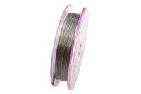 Ювелирный тросик SakuLux7 Flexy7, 0,35мм, 25м, цвет стальной, 1017-118