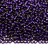 Бисер японский MIYUKI круглый 15/0 #1426 темный пурпур, серебряная линия внутри, 10 грамм - Бисер японский MIYUKI круглый 15/0 #1426 темный пурпур, серебряная линия внутри, 10 грамм