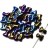 Бусины Tee beads 2х8мм, отверстие 0,5мм, цвет 23980/21405 ирис, 730-020, 10г (около 50шт) - Бусины Tee beads 2х8мм, отверстие 0,5мм, цвет 23980/21405 ирис, 730-020, 10г (около 50шт)