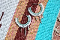 Серьги из бисера, набор для рукоделия, 60-001, 1 шт
