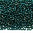 Бисер японский TOHO круглый 11/0 #0027BD изумруд, серебряная линия внутри, 10 грамм - Бисер японский TOHO круглый 11/0 #0027BD изумруд, серебряная линия внутри, 10 грамм