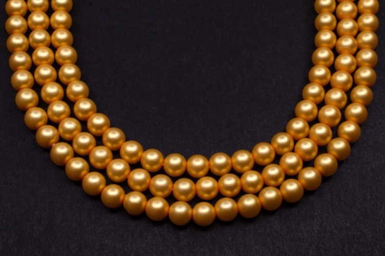 Жемчуг Preciosa, цвет 70585 матовый желтый, 6мм, 10шт Жемчуг Preciosa, цвет 70585 матовый желтый, 6мм, 10шт