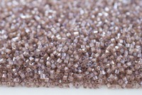 Бисер чешский PRECIOSA рубка 10/0 38116 прозрачный, бежевая линия внутри, 50г