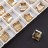 Бусина куб Swarovski 5601 #001 GSHAB 8мм Golden Shadow B, 5601-8-001-250, 1шт - Бусина куб Swarovski 5601 #001 GSHAB 8мм Golden Shadow B, 5601-8-001-250, 1шт
