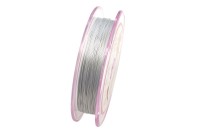 Ювелирный тросик SakuLux7 Flexy7, 0,35мм, 25м, цвет серебро, 1017-119