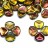 Бусины Rose Petal beads 8мм, отверстие 0,5мм, цвет 00030/28001 Crystal/Marea, 734-035, около 10г (около 50шт) - Бусины Rose Petal beads 8мм, отверстие 0,5мм, цвет 00030/28001 Crystal/Marea, 734-035, около 10г (около 50шт)