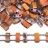 Бисер японский MIYUKI Half TILA #55027 Crystal Sunset Matted, матовый прозрачный, 5 грамм - Бисер японский MIYUKI Half TILA #55027 Crystal Sunset Matted, матовый прозрачный, 5 грамм