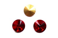 Риволи Matubo 12mm Czech Glass, цвет RV027 Ruby, 12-RV027, 1шт