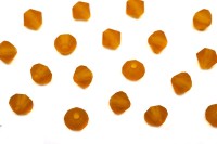 Бусины биконусы хрустальные 4мм, цвет TOPAZ MATT, 746-035, 20шт