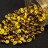 Бусины SuperDuo 2,5х5мм, отверстие 0,8мм, цвет 83120/27101 лимон капри/золото, 706-185, 10г (около 120шт) - Бусины SuperDuo 2,5х5мм, отверстие 0,8мм, цвет 83120/27101 лимон капри/золото, 706-185, 10г (около 120шт)