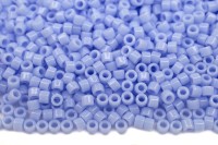 Бисер японский MIYUKI Delica цилиндр 11/0 DB-1137 голубой агат, непрозрачный, 5 грамм