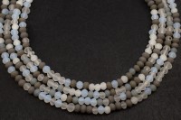 Бусина стеклянная Рондель 3х2мм, ассорти цветов, матовая, 501-149, 1 нить (около 175шт)