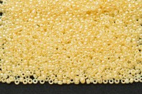 Бисер японский MIYUKI круглый 15/0 #0514 лимонный лёд, цейлон, 10 грамм