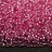 Бисер японский TOHO круглый 15/0 #0038 розовый, серебряная линия внутри, 10 грамм - Бисер японский TOHO круглый 15/0 #0038 розовый, серебряная линия внутри, 10 грамм