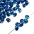 Бисер MIYUKI Drops 3,4мм #0025 капри синий, серебряная линия внутри, 10 грамм - Бисер MIYUKI Drops 3,4мм #0025 капри синий, серебряная линия внутри, 10 грамм
