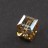 Бусина куб Swarovski 5601 #001 GSHAB 6мм Golden Shadow B, 5601-6-001-250, 1шт - Бусина куб Swarovski 5601 #001 GSHAB 6мм Golden Shadow B, 5601-6-001-250, 1шт
