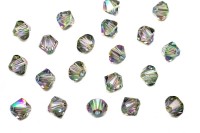 Бусина биконус Swarovski 5328 #001 PARSH 4мм Paradise Shine, 5328-4-001-838, 20шт