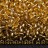 Бисер японский MIYUKI круглый 8/0 #0002 золотой, серебряная линия внутри, 10 грамм - Бисер японский MIYUKI круглый 8/0 #0002 золотой, серебряная линия внутри, 10 грамм