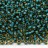 Бисер чешский PRECIOSA круглый 10/0 11037 янтарный прозрачный, голубая линия внутри, 1 сорт, 50г - Бисер чешский PRECIOSA круглый 10/0 11037 янтарный прозрачный, голубая линия внутри, 1 сорт, 50г