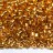 Бисер японский MIYUKI Delica цилиндр 15/0 DBS-0033 золото 24К внутри, 5 грамм - Бисер японский MIYUKI Delica цилиндр 15/0 DBS-0033 золото 24К внутри, 5 грамм