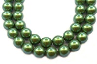 Жемчуг Preciosa Maxima, цвет pearlescent green, 10мм, 704-017, 5шт