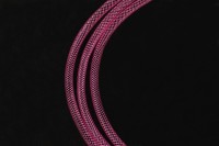 Ювелирная сетка, диаметр 4мм, цвет розовый, пластик, 46-001, 1 метр