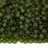 Бисер японский TOHO круглый 6/0 #0940F оливковый, матовый прозразрачный, 10 грамм - Бисер японский TOHO круглый 6/0 #0940F оливковый, матовый прозразрачный, 10 грамм