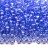 Бисер японский TOHO круглый 6/0 #0168 светлый сапфир, радужный прозрачный, 10 грамм - Бисер японский TOHO круглый 6/0 #0168 светлый сапфир, радужный прозрачный, 10 грамм