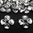 Бусины Rose Petal beads 8мм, отверстие 0,5мм, цвет 00030/27000 Crystal/Labrador Full, 734-027, около 10г (около 50шт) - Бусины Rose Petal beads 8мм, отверстие 0,5мм, цвет 00030/27000 Crystal/Labrador Full, 734-027, около 10г (около 50шт)