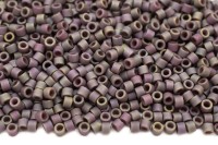 Бисер японский MIYUKI Delica цилиндр 11/0 DB-1062 шалфей, матовый металлизированный радужный, 5 грамм