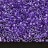 Бисер японский MIYUKI Delica цилиндр 10/0 DBM-0906 хрусталь/фиолетовый, сверкающий/окрашенный изнутри, 5 грамм - Бисер японский MIYUKI Delica цилиндр 10/0 DBM-0906 хрусталь/фиолетовый, сверкающий/окрашенный изнутри, 5 грамм