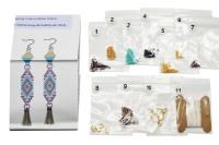 Набор для изготовления серег с кисточками Beadsmith, 59-091, 1шт